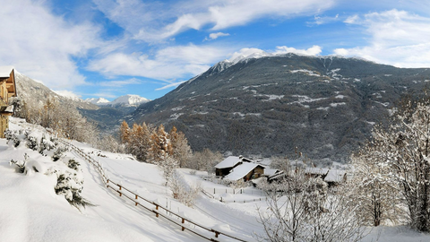 Scenery around Chalet Anna