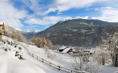 Scenery around Chalet Anna
