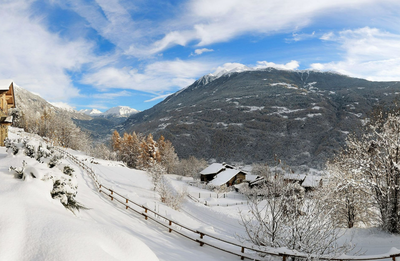 Scenery around Chalet Anna