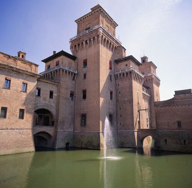 View of Castello Estense