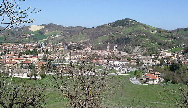 View of Urbania town