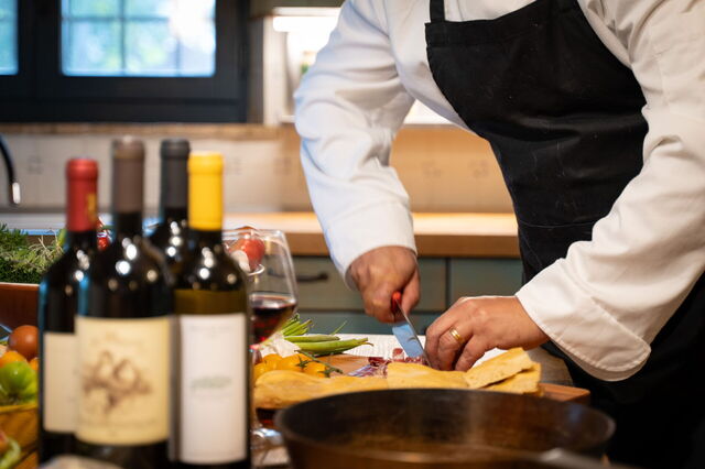 Cooking lessons at Villa San Casciano