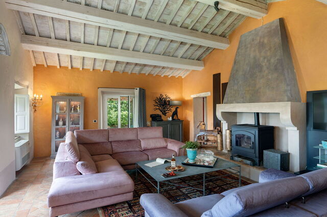 Living room, Villa San Casciano