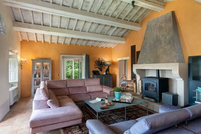 Living room, Villa San Casciano