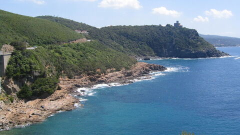 Tuscany coastline in Livorno