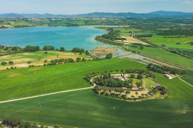 Scenery at Poggio Falcone