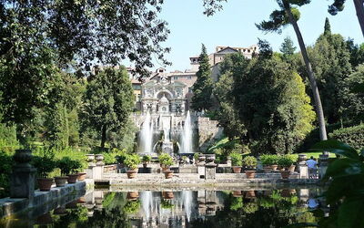 A pond at Villa d'Este