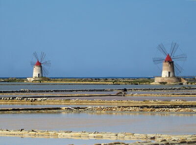 Windmills in Mozia