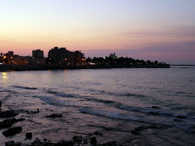 Trani, coast