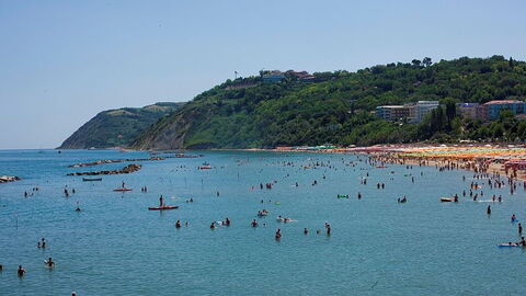 Gabicce beach