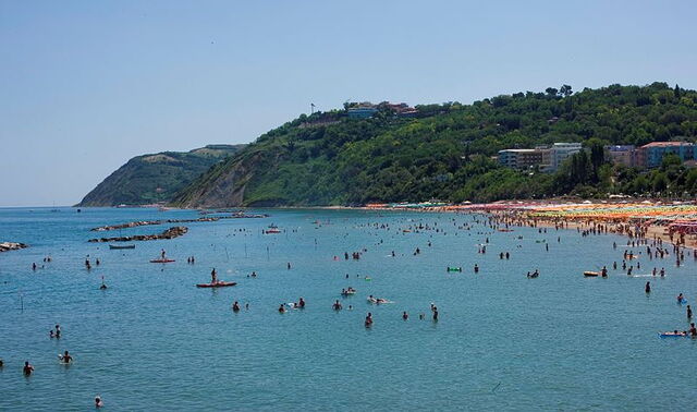 Gabicce beach