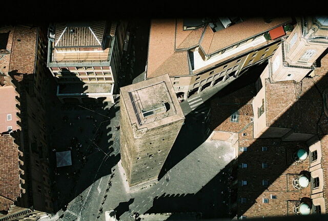 Aerial view of Bologna