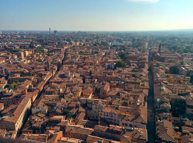 View over Bologna