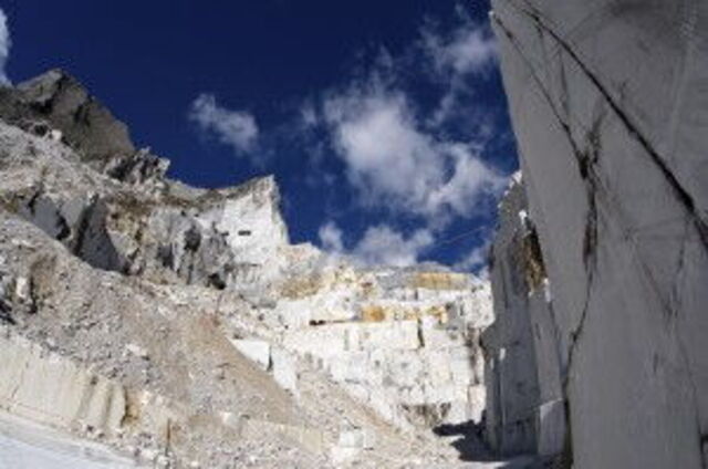 Carrara marble quarry