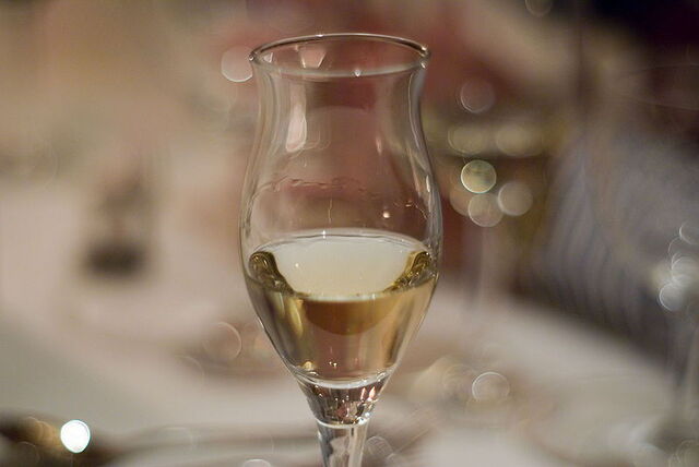 glass of grappa