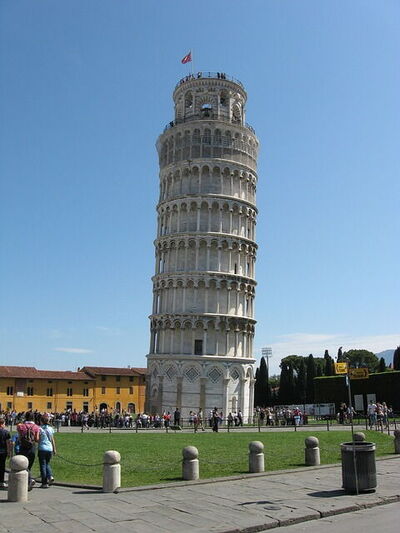 Pisa's leaning tower