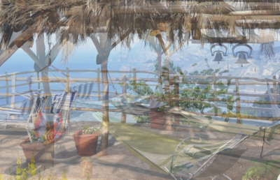 Dea Afrodite, terrace