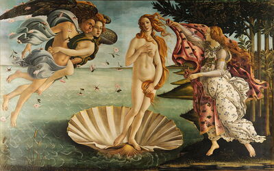 Typical Renaissance painting by Botticelli