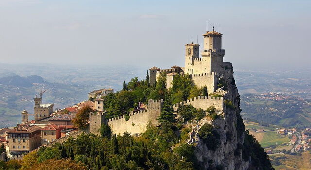 the Tower of Guaita in San Marino