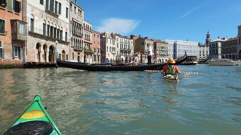 Kayak in Venice