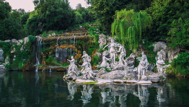Palace of Caserta, gardens
