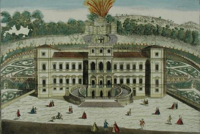 Facade, Villa della Regina