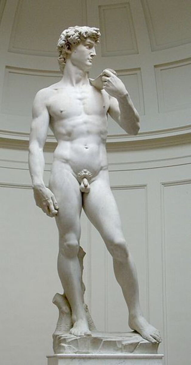 Sculpture of David by Michelangelo