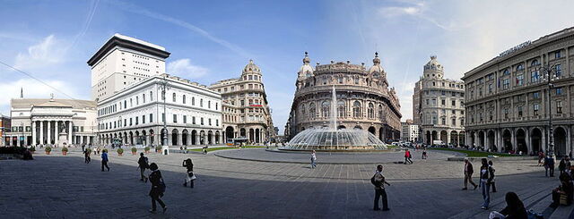 Genova's Piazza di Ferrari