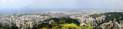 View of Genova city