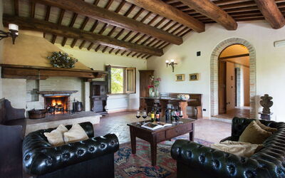 Villa Assisi, living room