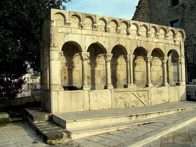 The famous Fountain of Isernia