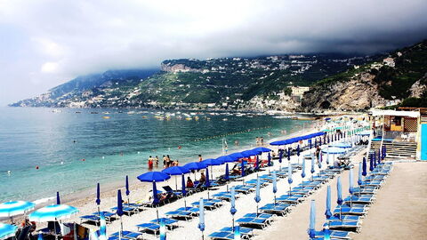 Maiori beach