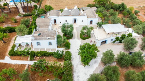 View over Trullo Agapanto