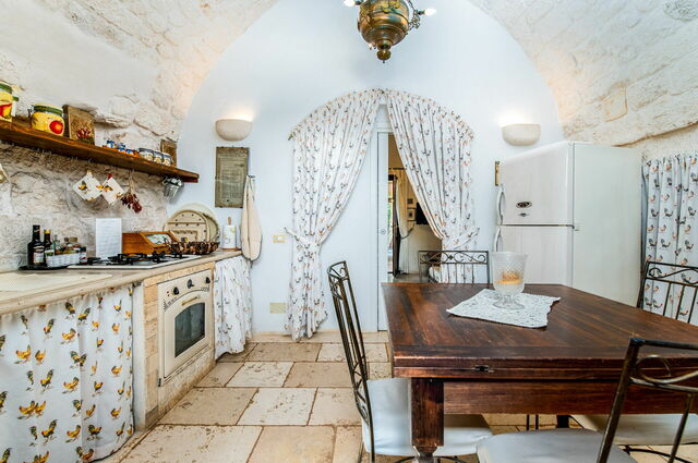 Trullo Agapanto, kitchen
