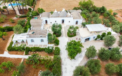 View over Trullo Agapanto