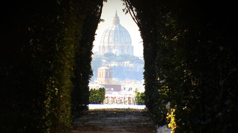 View through the Aventine Keyhole