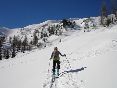 Backcountry skiing