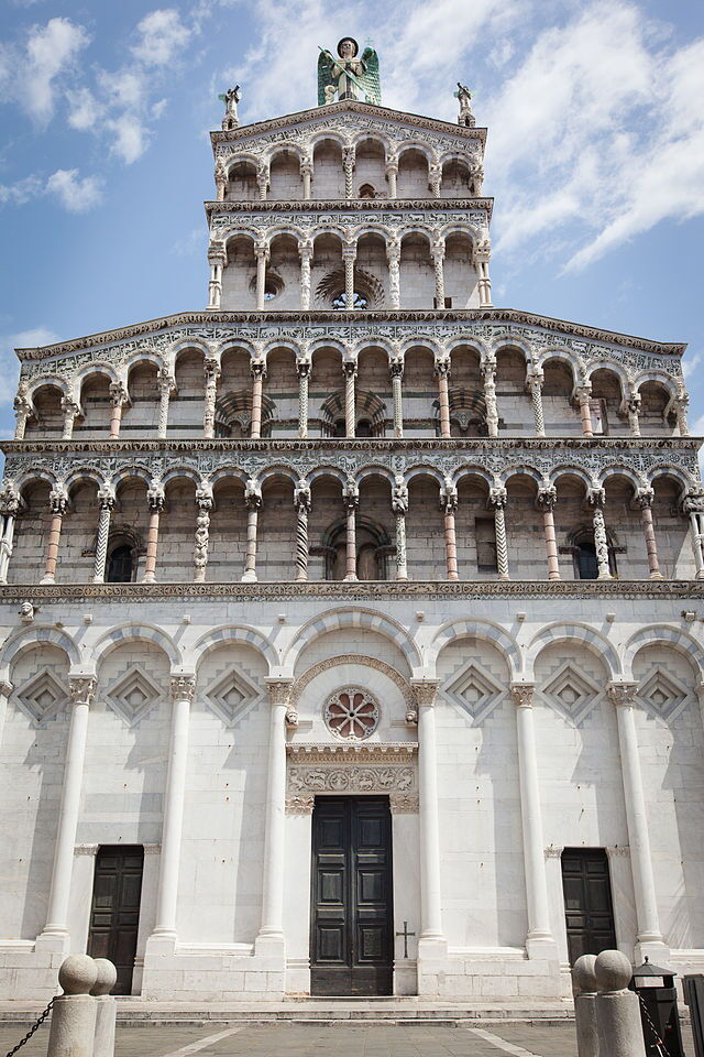 Lucca's san michele church