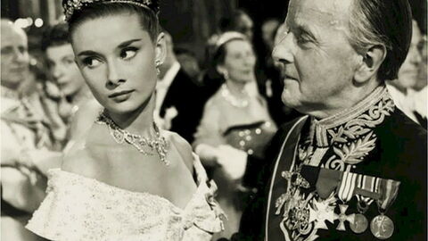 Hepburn in Roman Holiday