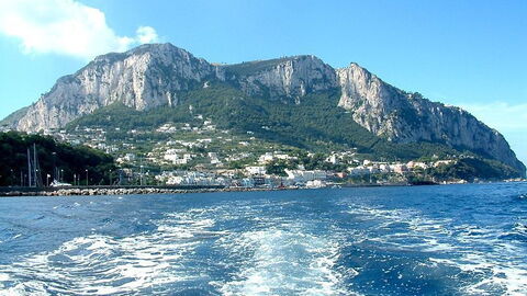 View of Capri Island