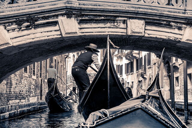 Gondole in Venice