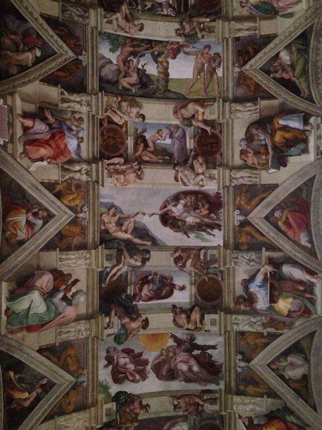 Ceiling of the Sistine Chapel
