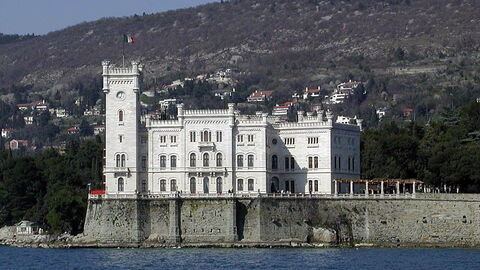 View of Miramare castle