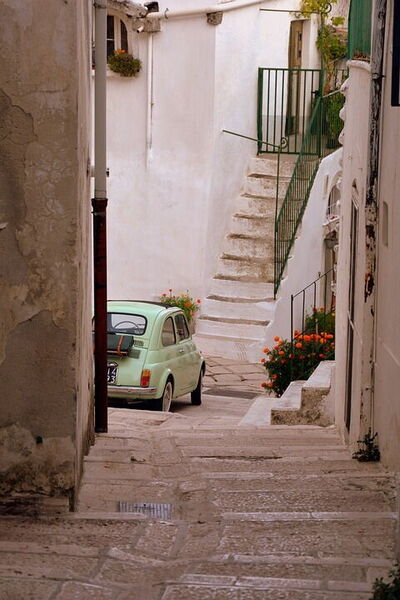 Picturesque streets in Apulia