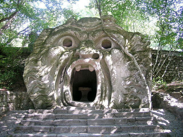 monster park in bomarzo