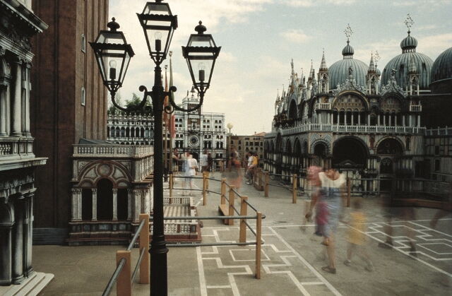 Venice small copy in the theme park