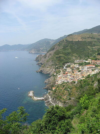 The famous Cinque Terre