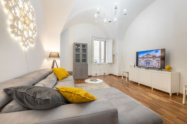 Corte Tiso, living room