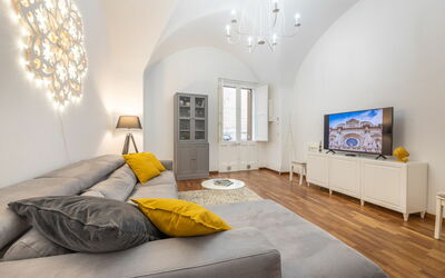 Corte Tiso, living room
