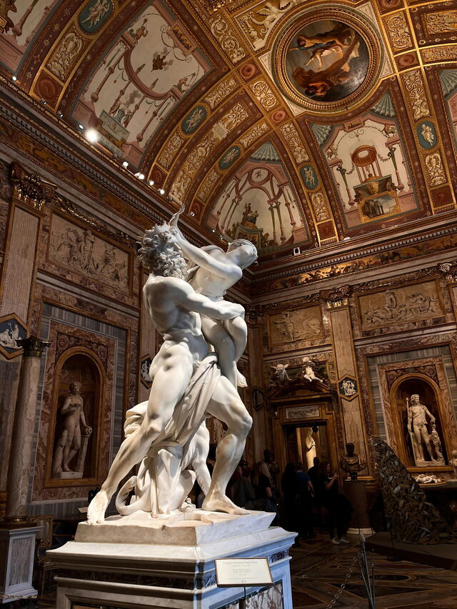 Bernini's Apollo and Daphne in the Galleria Borghese